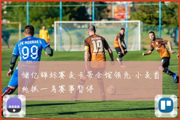 储亿锦标赛麦卡蒂会馆领先 小麦首轮抓一鸟赛事暂停